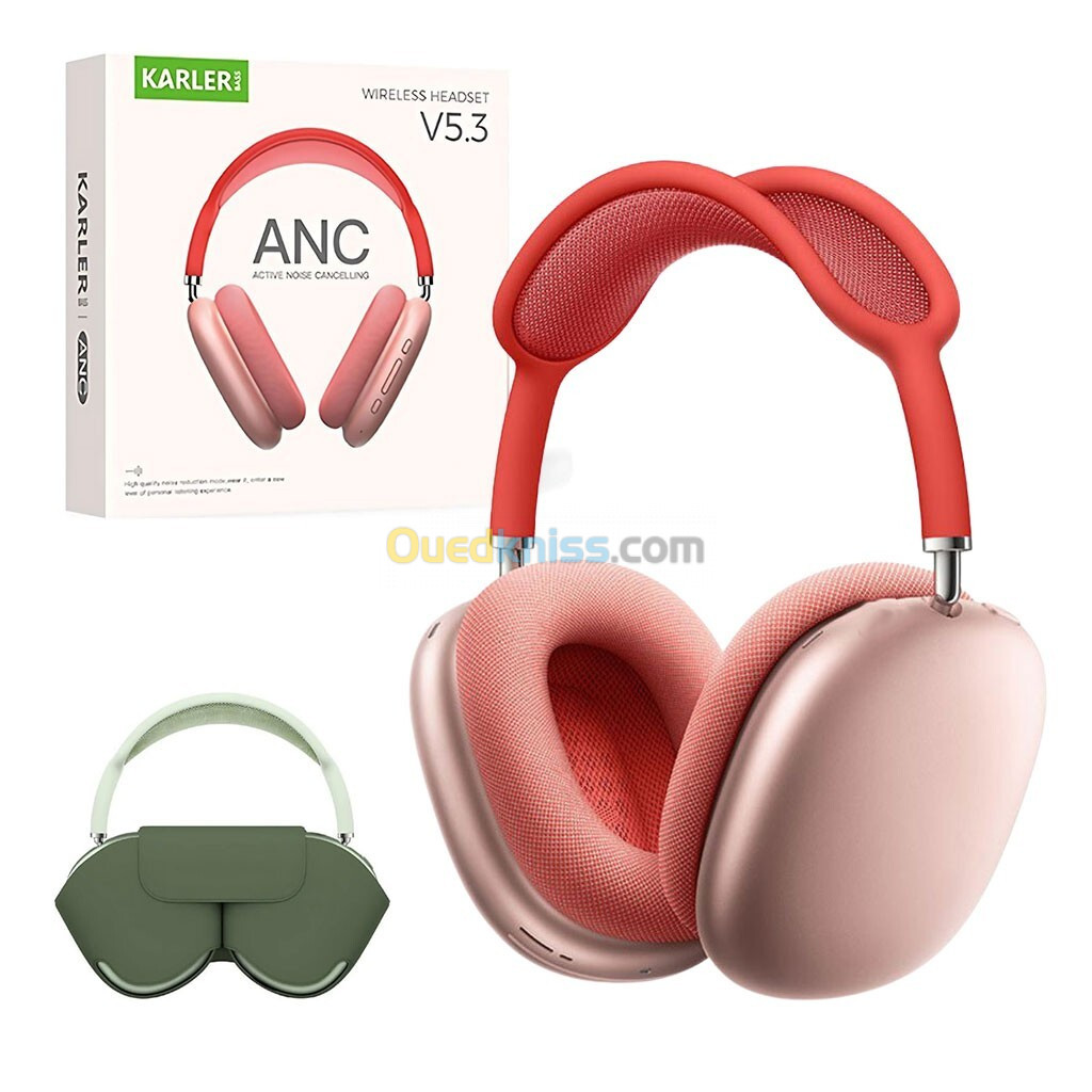 Casque Sans Fil Karler Bass Bluetooth 5.3 Technologie ANC