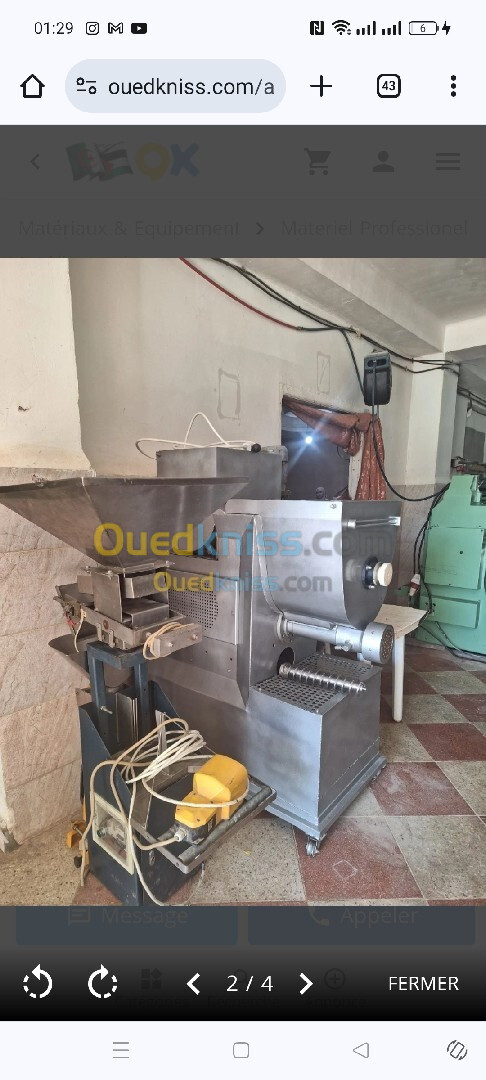 Machine a pâtes rechta, qtayef, trida