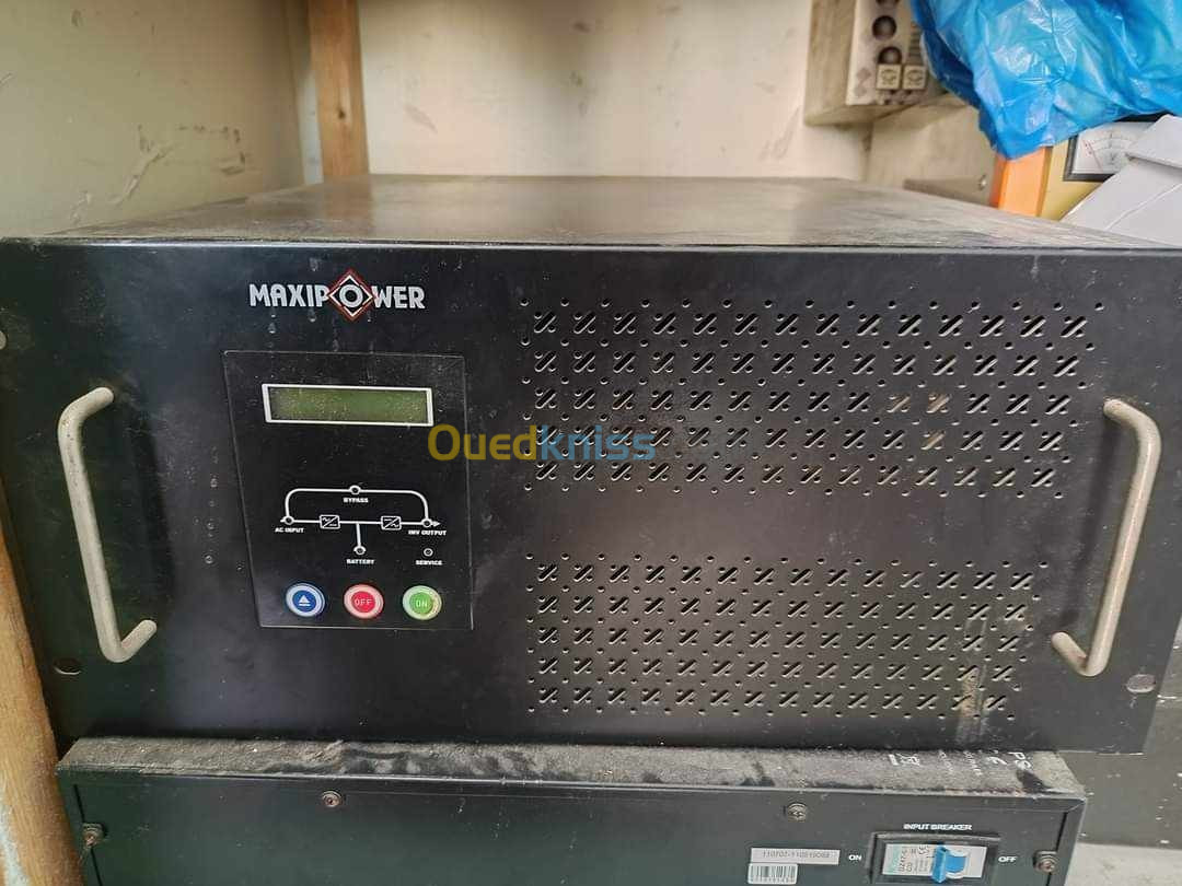 onduleur 5000V maxi power 6kva batterie groupe électrogène مولد كهرباء