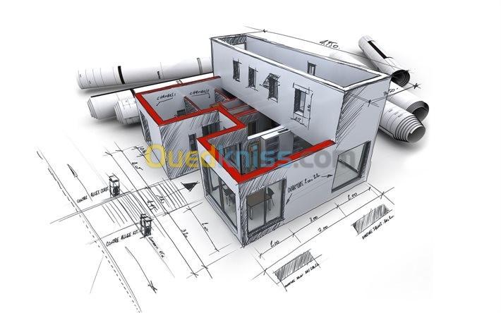 Études Et Suivi, Conception  Des Projets et Réalisation (Architecture & Génie civil)