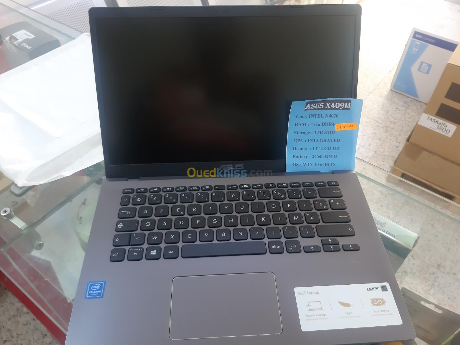 ASUS X409M | INTEL N4020 , 4gb RAM 1tb HDD