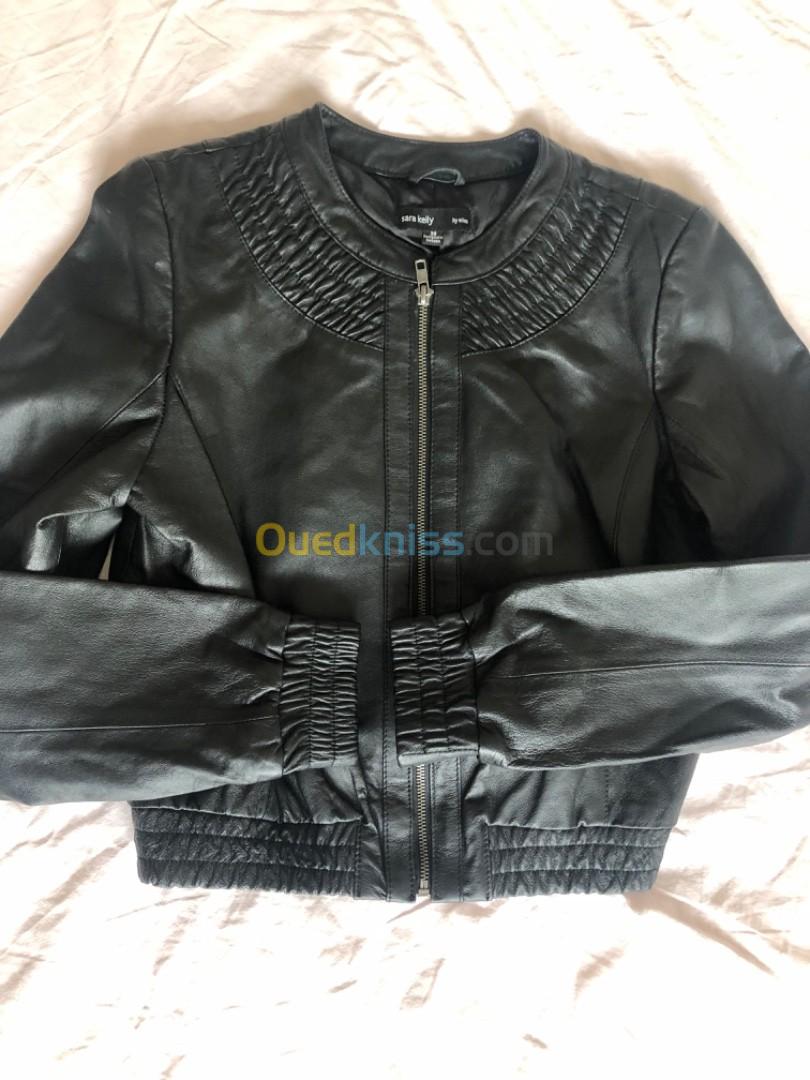 Blouson en cuir