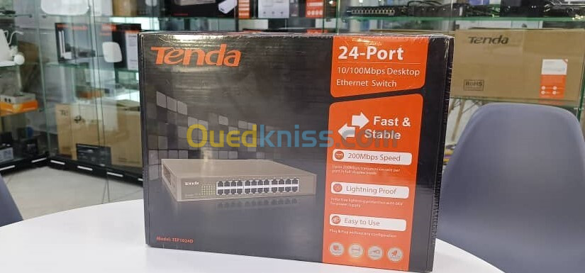 SWITCH RESEAU 24 Port TENDA