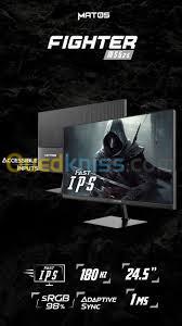  ECRAN MATOS FIGHTER MSG25 24.5" 180Hz 1Ms IPS