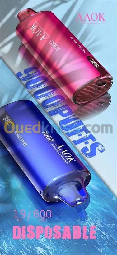 Chicha Caba AAOK A78 DISPOSABLE VAPE 9000 PUFFS prix raisonnable  شيشا كابا بسعر معقول حبات توالا