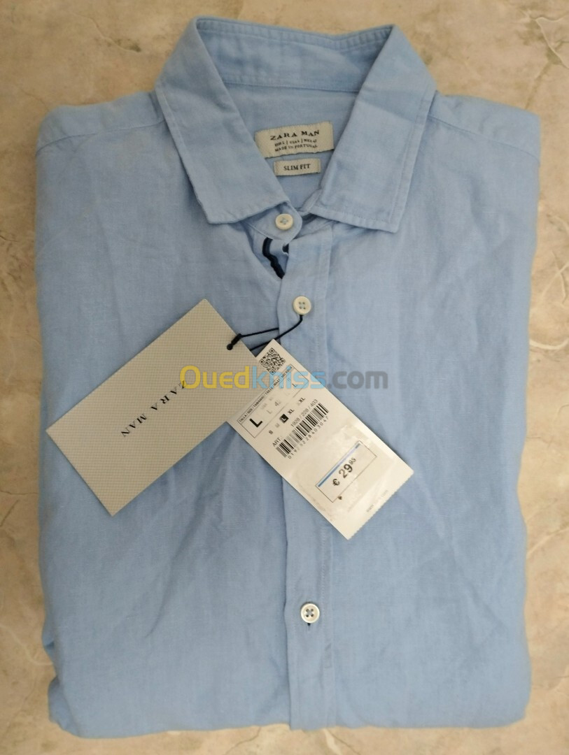 Chemise zara L slim