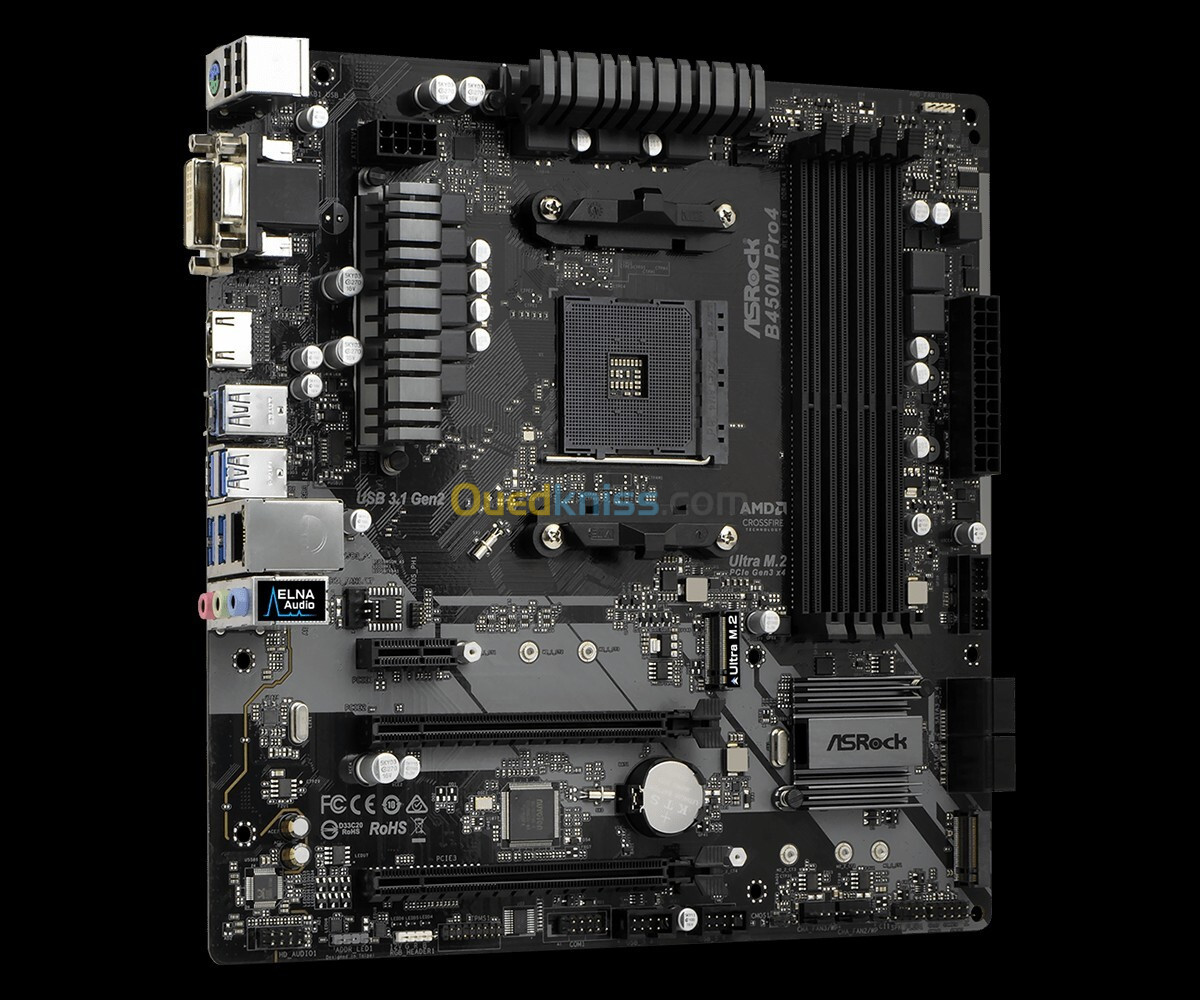 Carte mere - ASROCK B450M PRO4