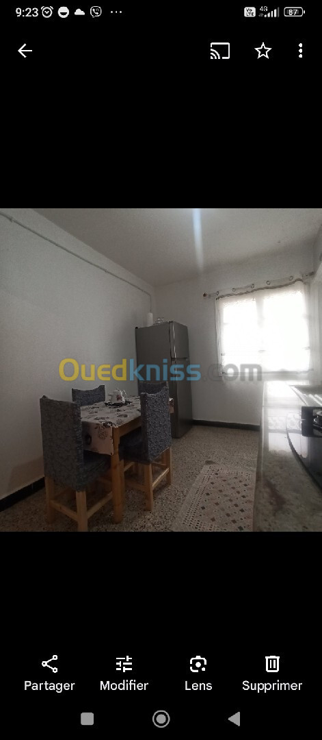 Location vacances Appartement F3 Alger Bordj el bahri