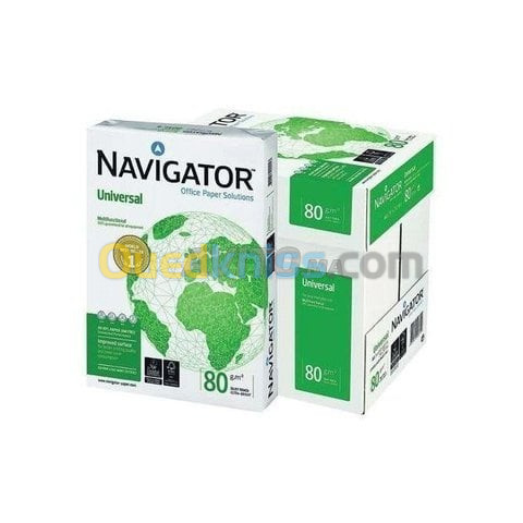 Rame de papier 80G 500F NAVIGATOR A4