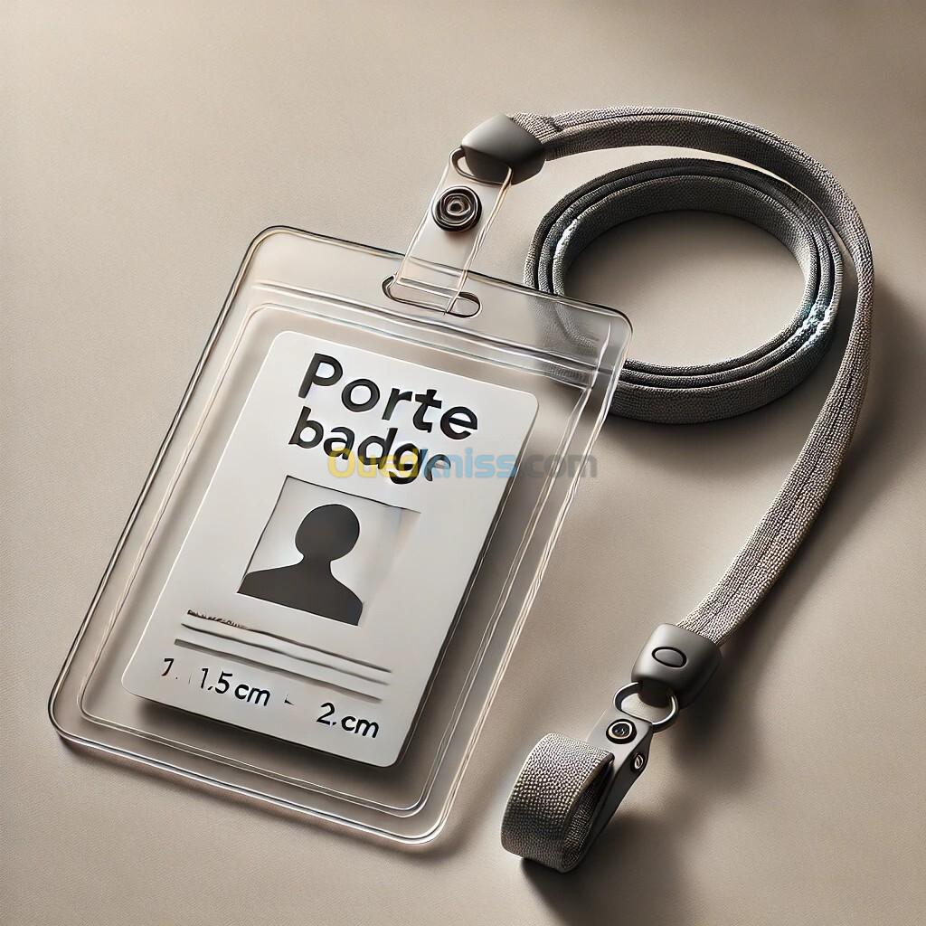 Porte Badge Cordon Badge