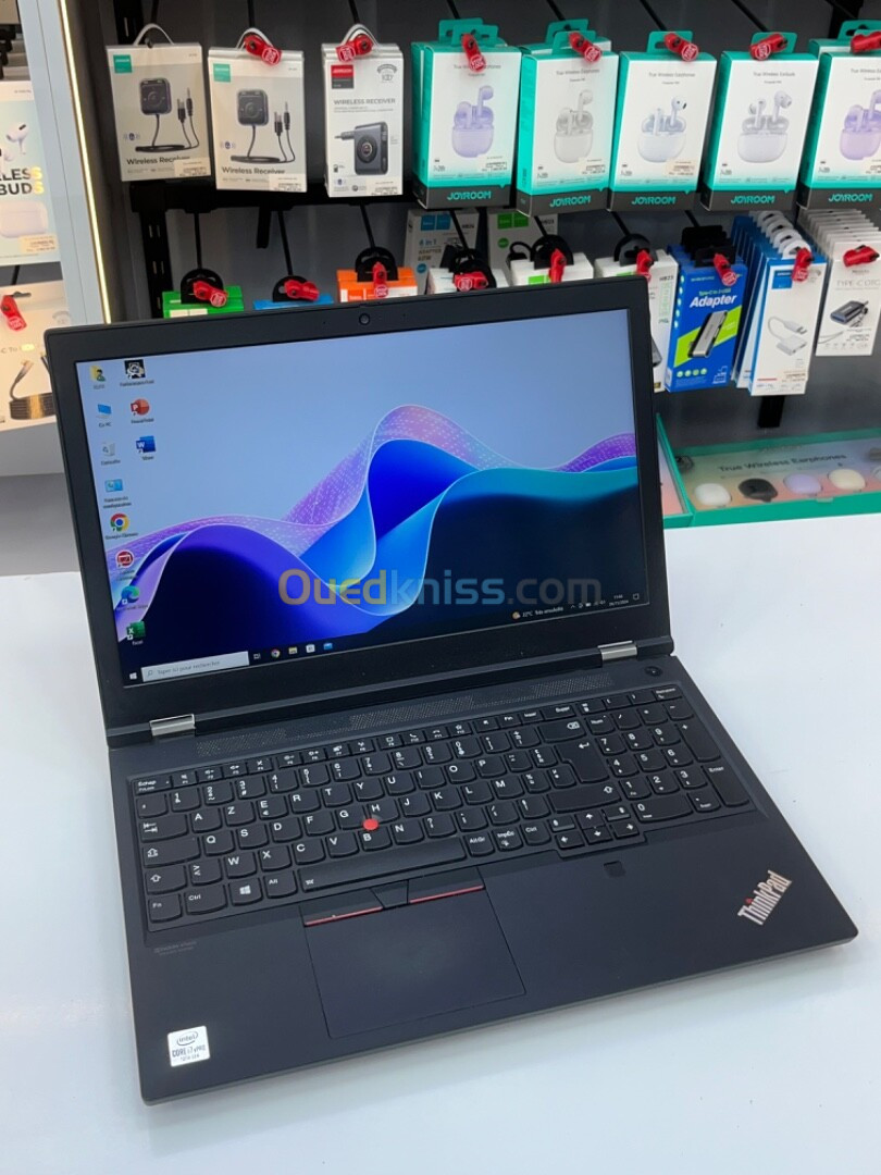 LAPTOP LENOVO THINKPAD P15 I7-10850H 32GB RAM 1TB SSD NVIDIA QUADRO RTX 3000 6GB ECRAN 15.6" FHD 