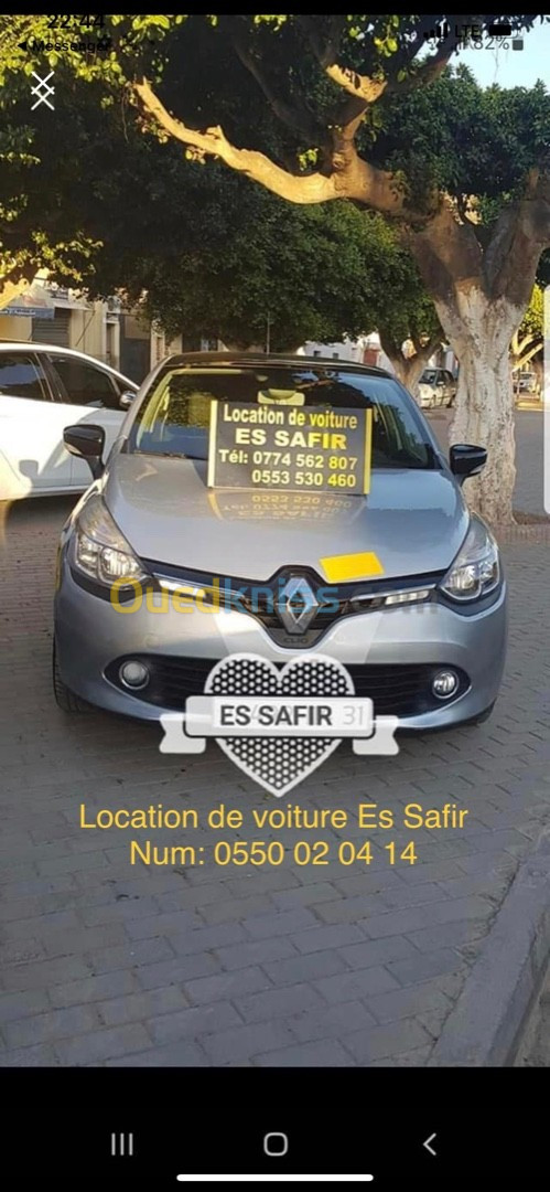 Location de voiture es safir 