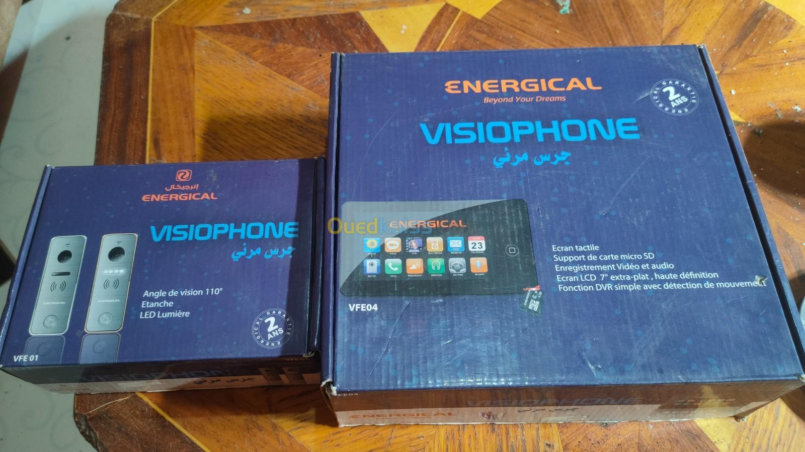 Visiophon et interphone energical 