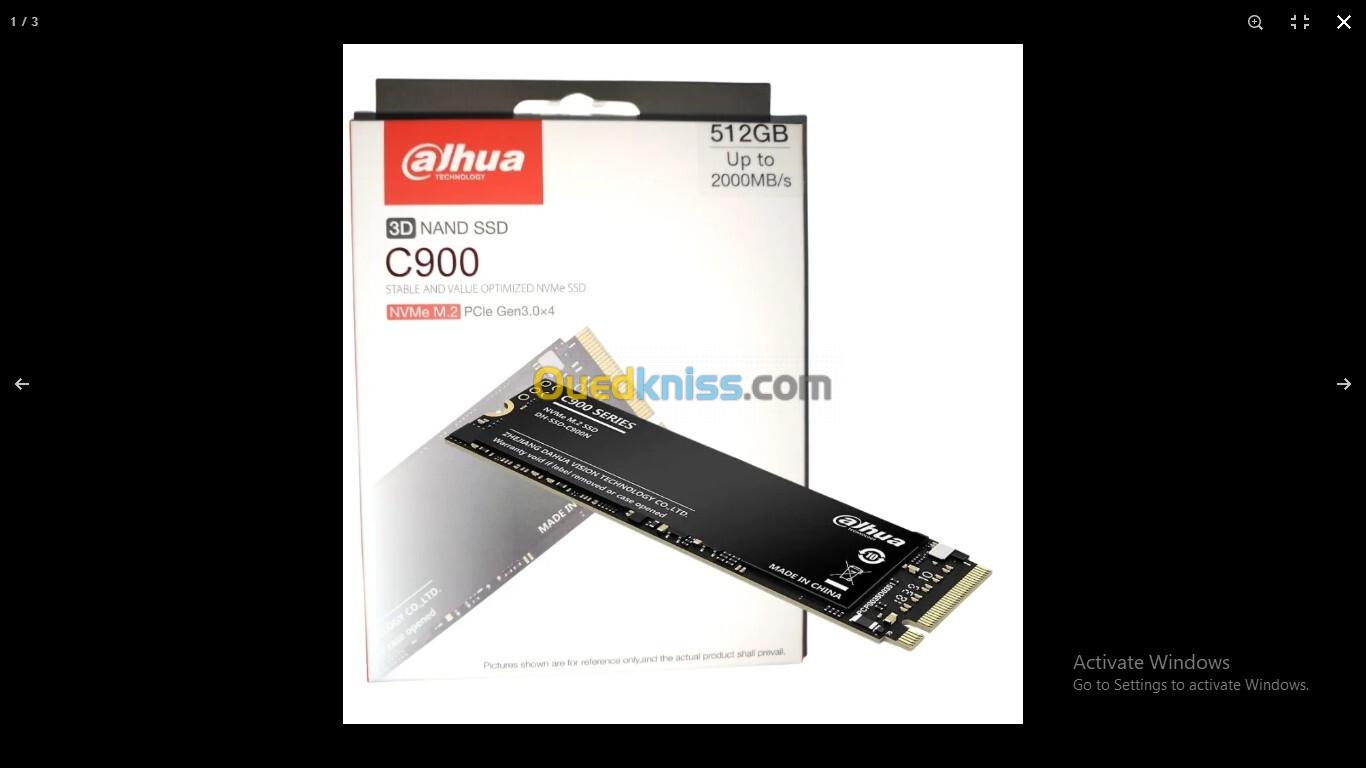 SSD NVME DAHUA 512GB C900