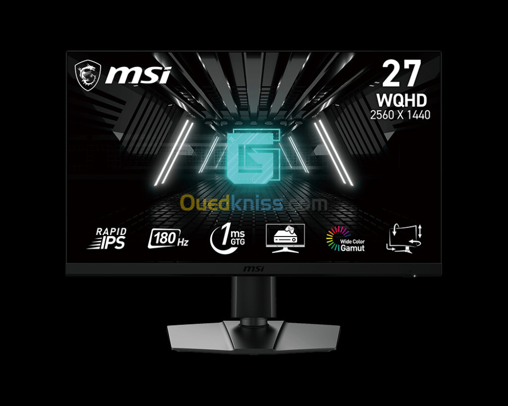 ECRAN MSI 27"  G272QPF E2   1ms/180hz/2K          