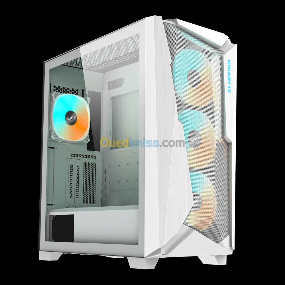 BOITIER GIGABYTE C301 GLASS WHITE V2 