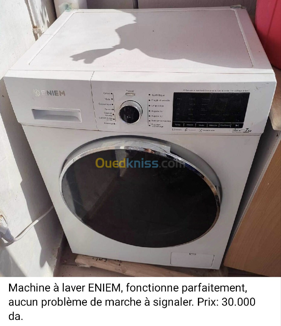 Machine à laver ENIEM 7KG