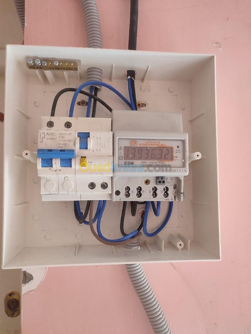 Électricien bâtiments_كهرباء معمارية 