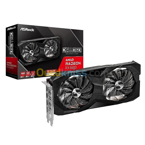 Carte graphique asrock radeon rx6600 challenger 8G