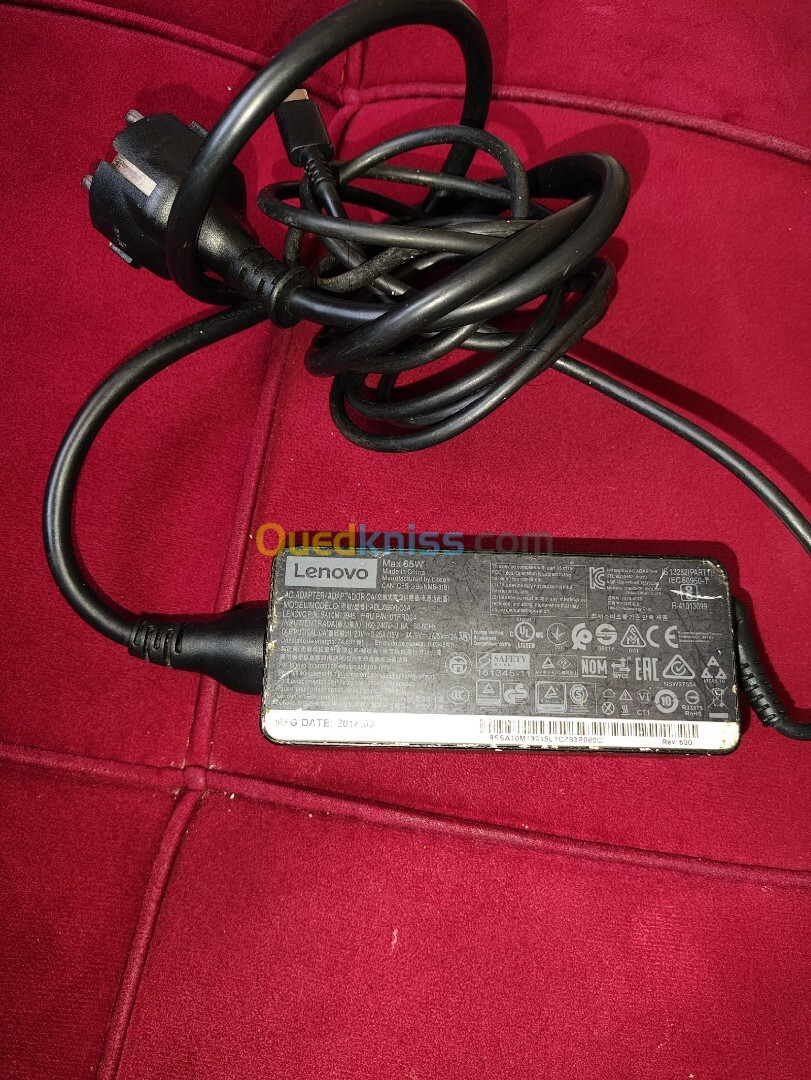 Charguer lenovo original type c 65W