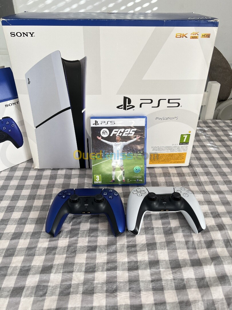 Ps5 slim 2 manette fifa 25