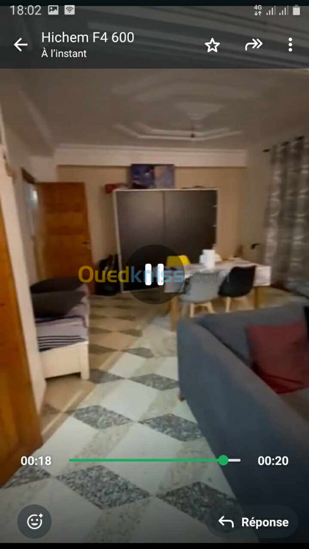 Location Appartement F3 Sétif Setif