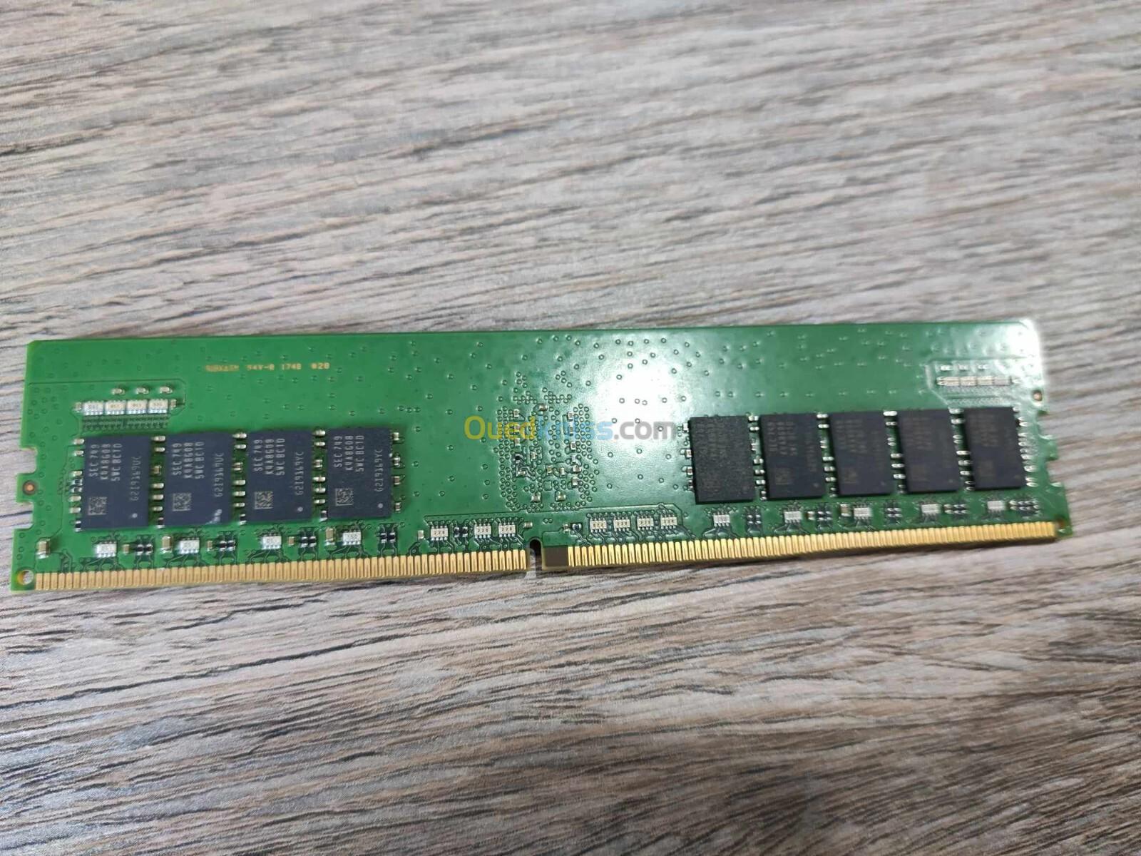 Mémoires SERVEUR 16GB DDR4 ECC 2666MHZ