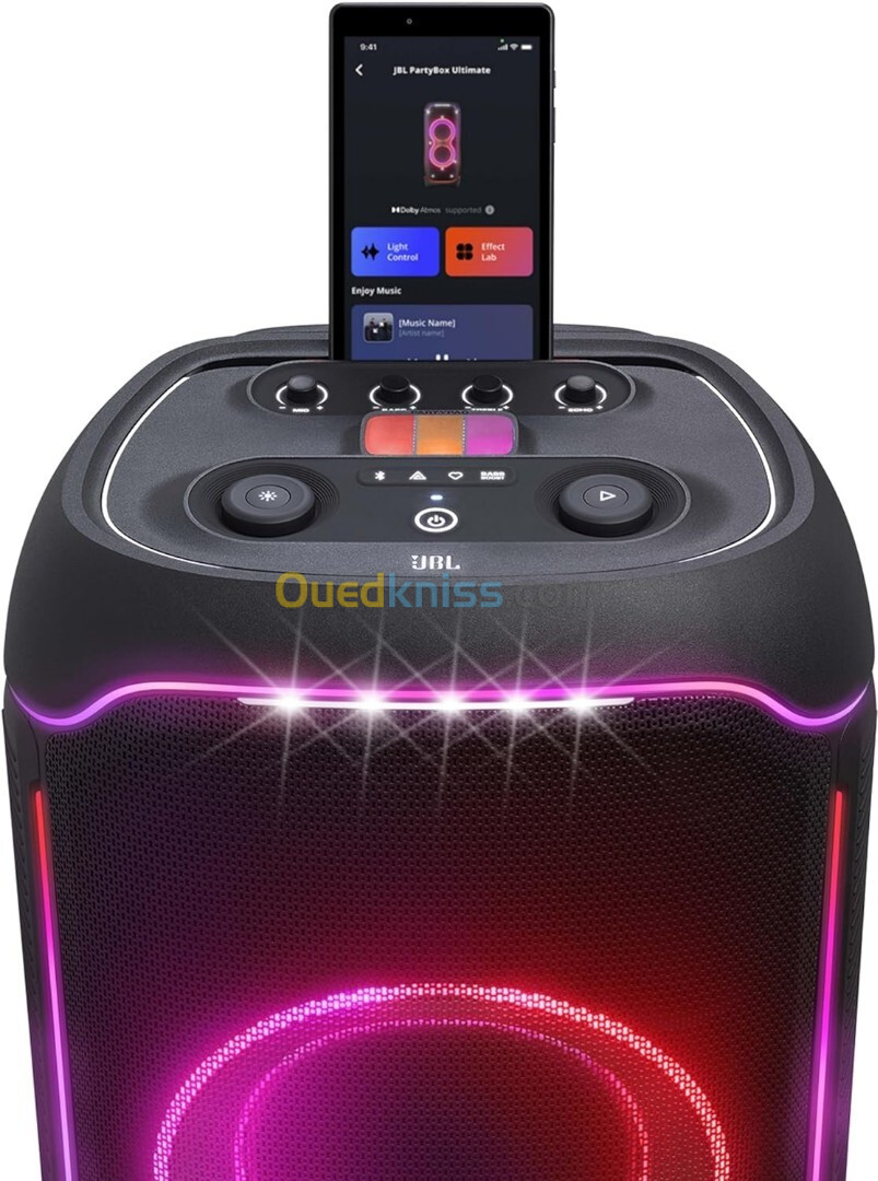 Enceinte Bluetooth Sans Fil JBL PartyBox Ultimate européenne