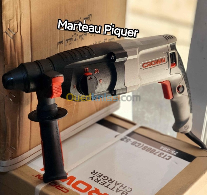 Marteau-piqueur Perforateur 28mm 850W CROWN