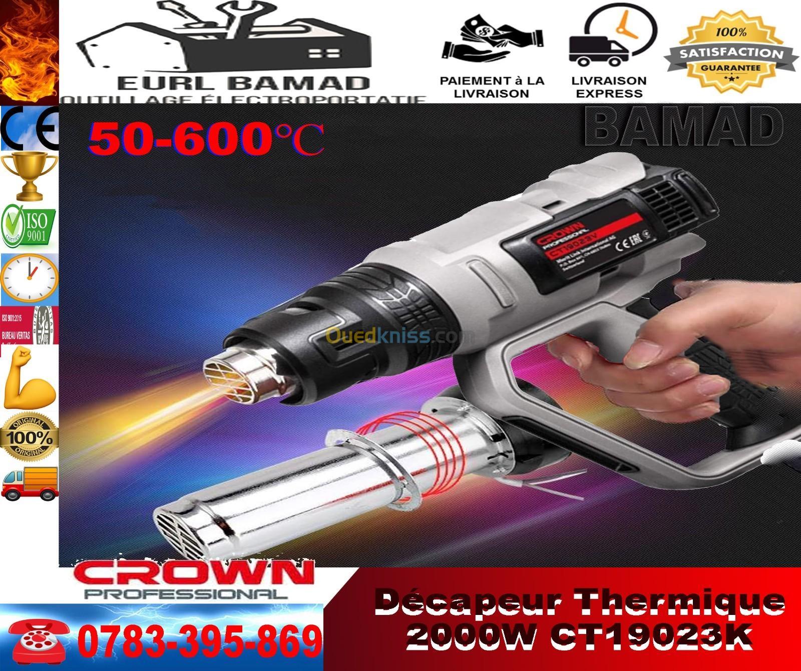 Decapeur Thermique  50-600 2000W CROWN