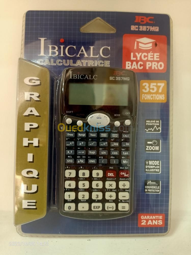 calculatrice ibicalc graphique 