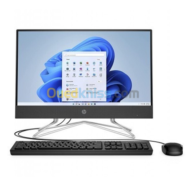 ALL IN ONE HP 24-CB1005NK/7NK I5-1235U 8Go 512Go SSD ECRAN 23.8" FHD FREEDOS BLACK/WHITE