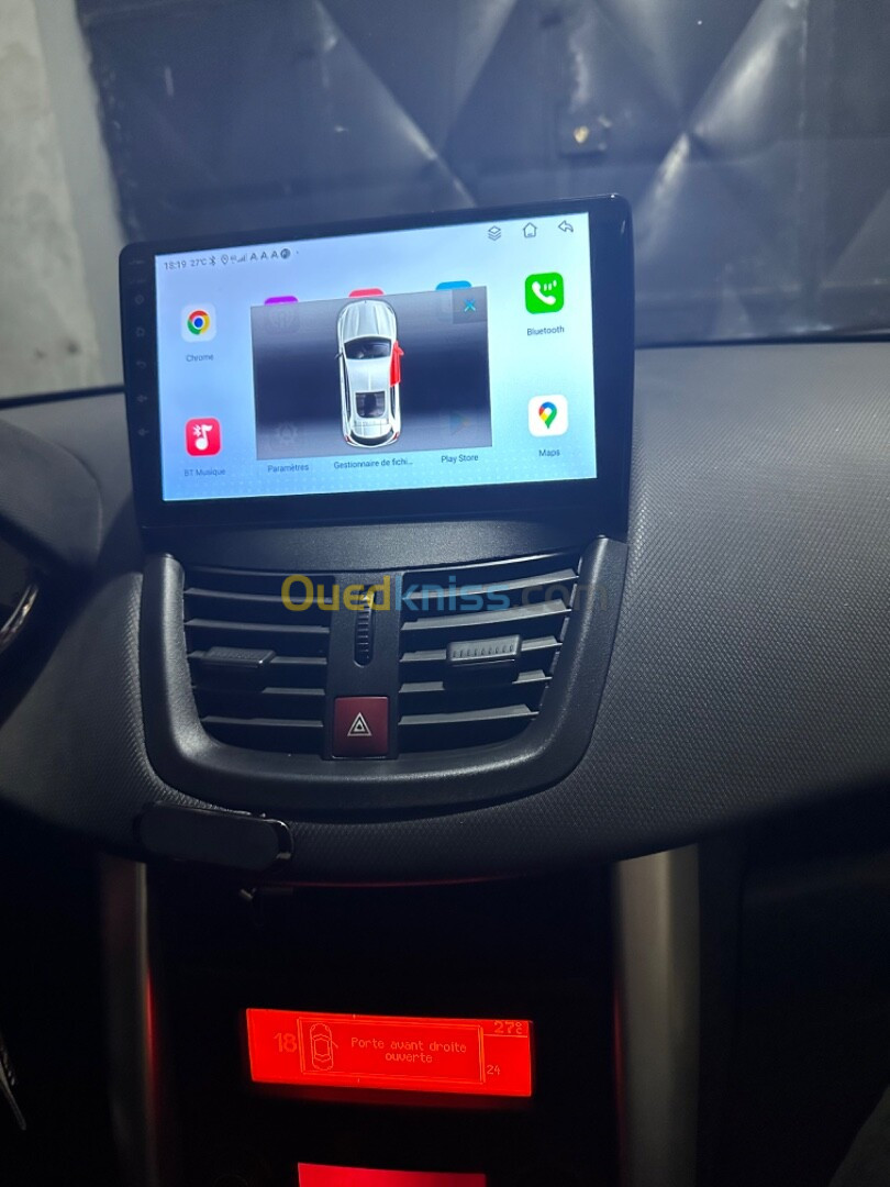 Autoradio android JUNSUN pour Peugeot 207