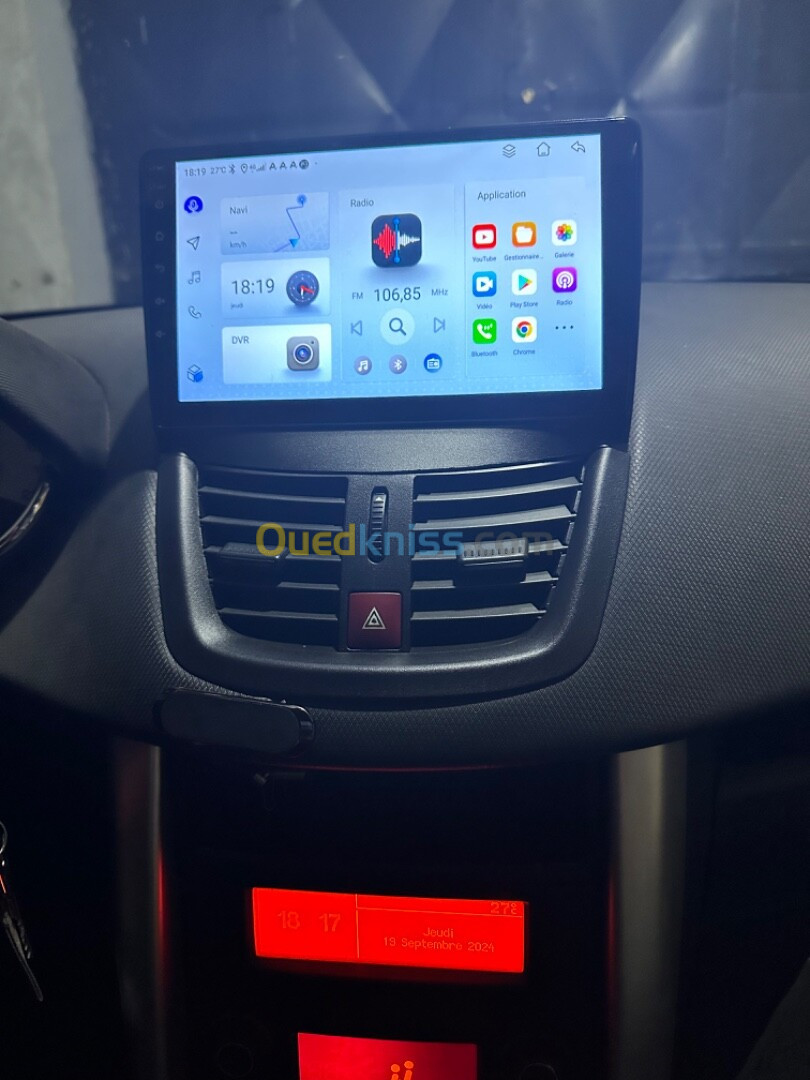 Autoradio android Peugeot 207