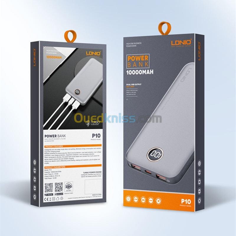 POWER BANK LDINIO 10000 MAH P10