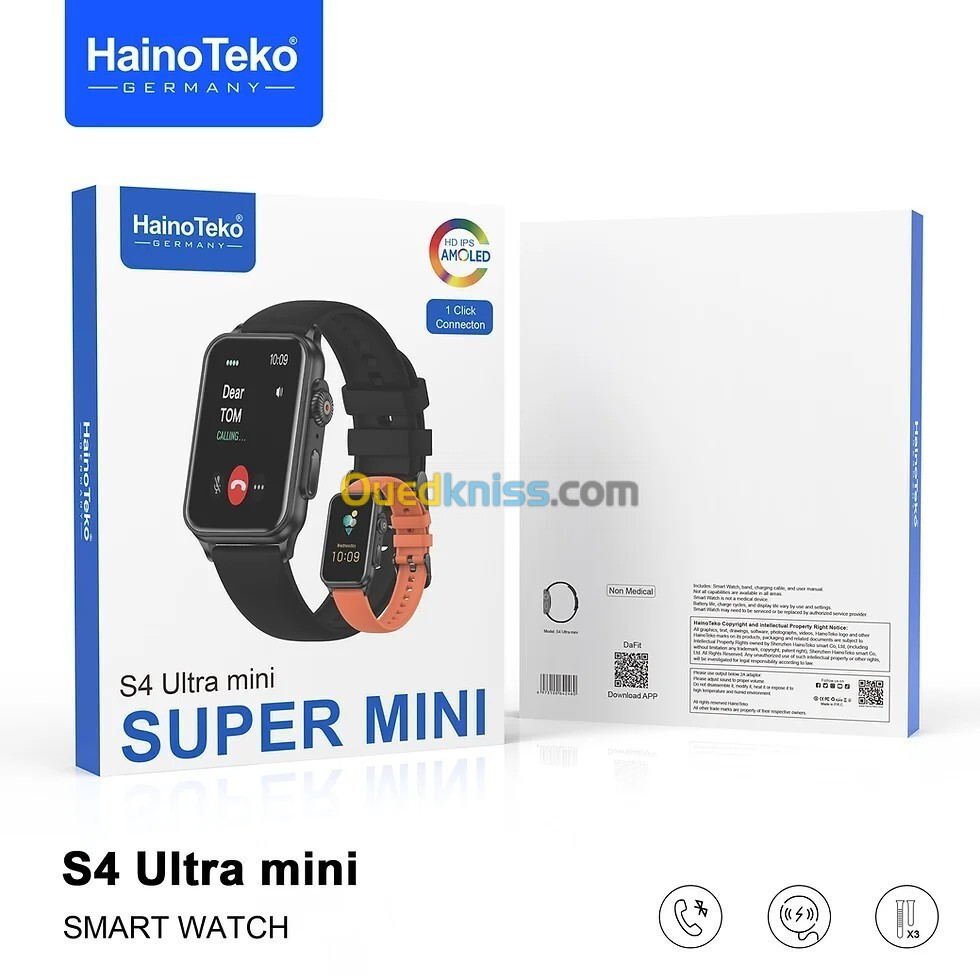 MONTRE HAINO TEKO GERMANY  S4 ULTRA MINI SUPER MINI 