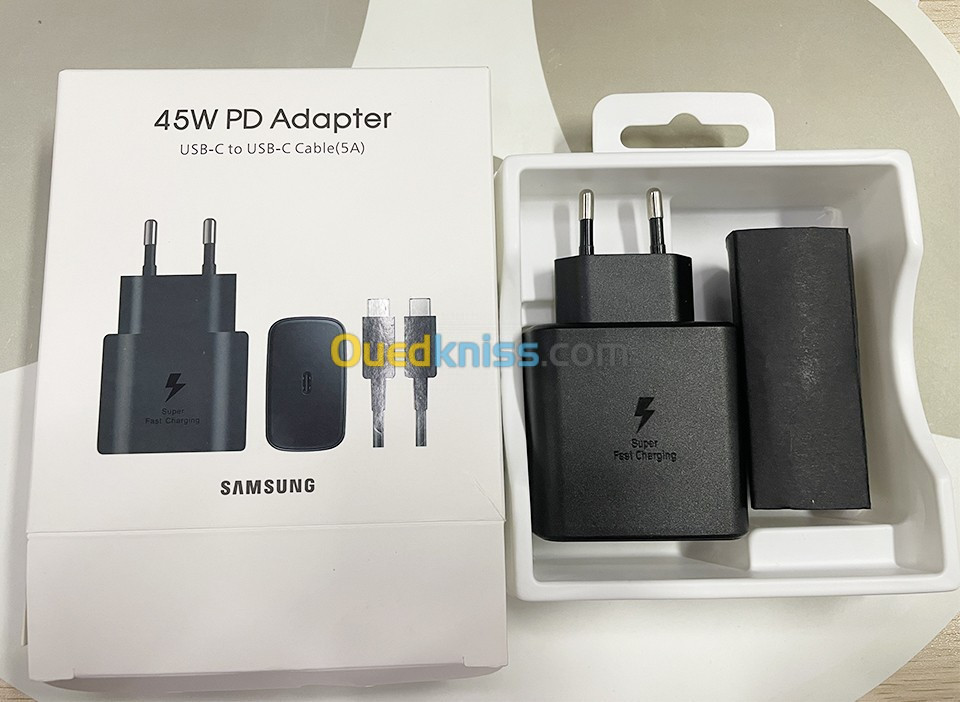 Chargeur USB C rapide pour Samsung Galaxy Algeria