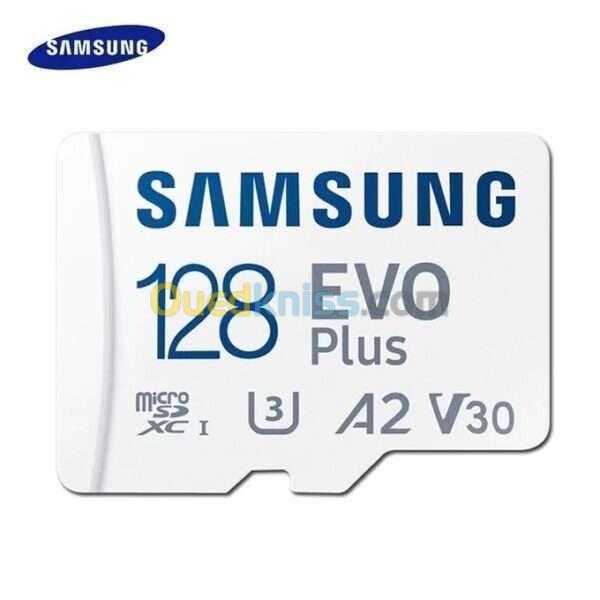 CARTE MEMOIRE SD SAMSUNG 128GO A2 V30 4K 130MB/S 