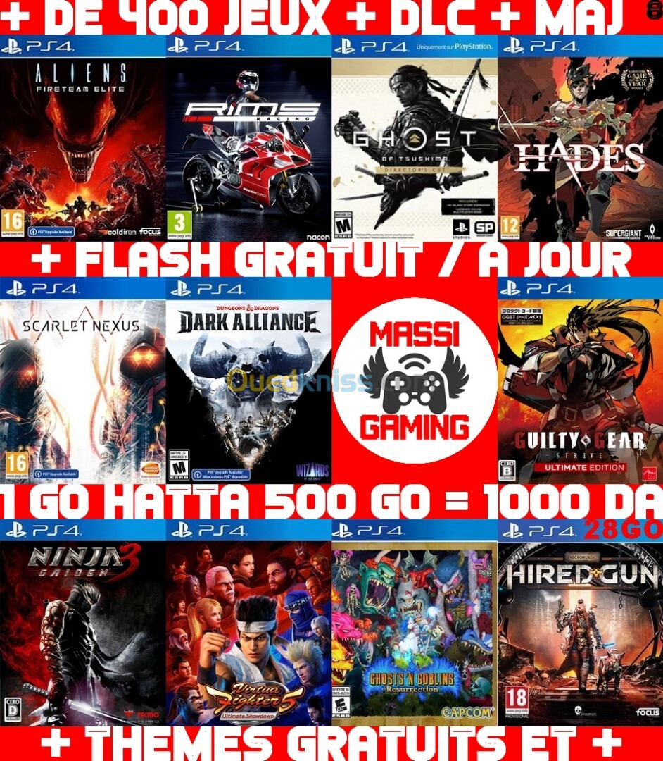 INSTALLATION JEUX DIAL PS4 FLASHÉE 9.00 & 11.00 (+ FLASH GRATUIT + DLC + MISE A JOUR) **