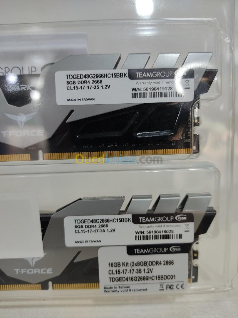 TEAMGROUP T-FORCE DARK 8GB*2 DDR4 2666HZ