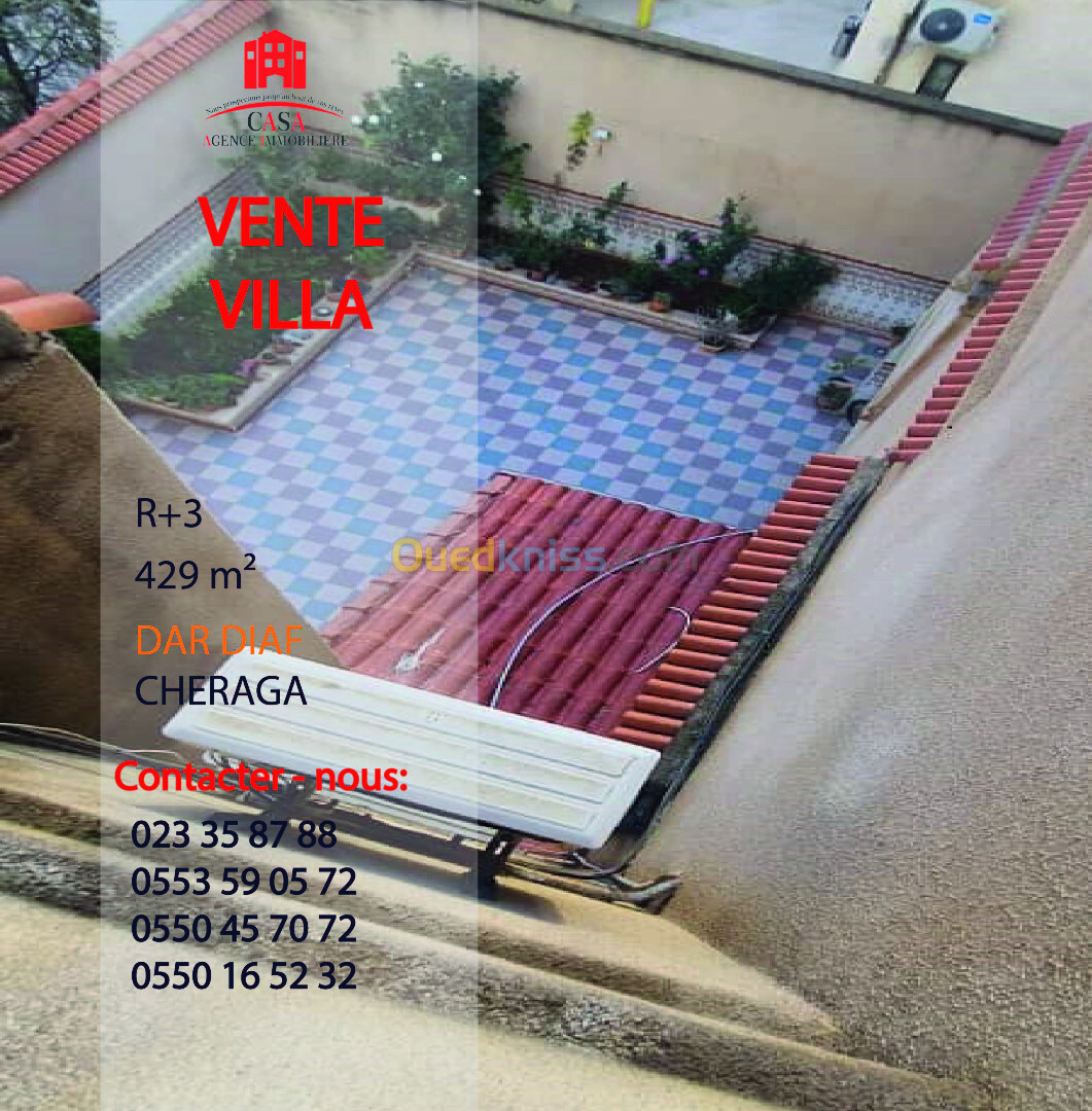 Vente Villa Alger Cheraga