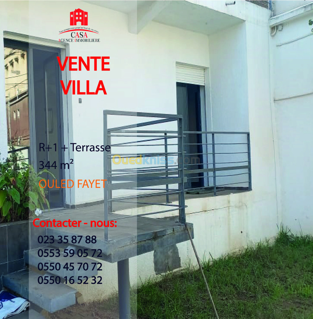 Vente Villa Alger Ouled fayet