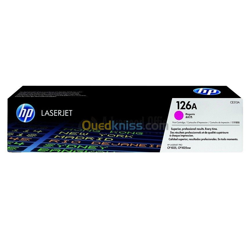 Pack de Toner HP LJ Pro 100M175nw/CP1025