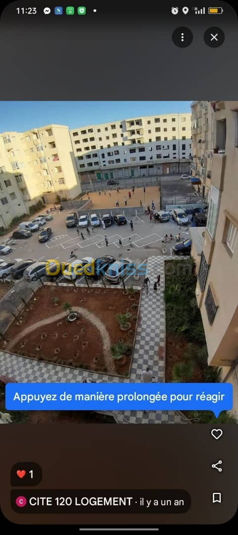 Vente Appartement F3 Boumerdès Ouled hedadj