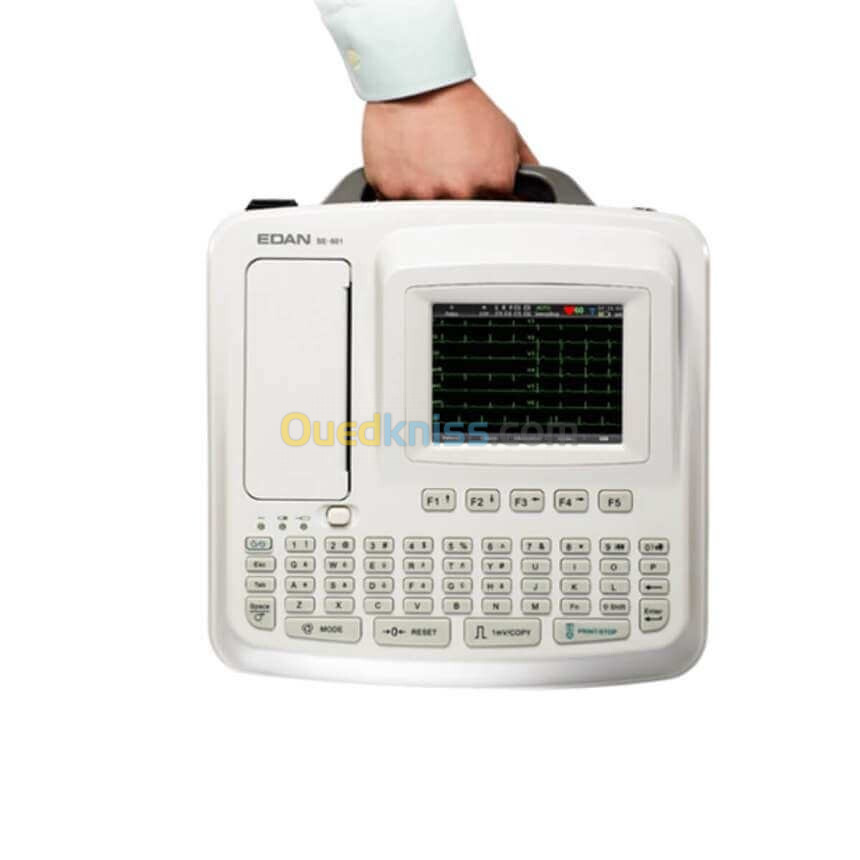 PROMO : Electrocardiographen ECG Edan SE-601B (6 pistes)