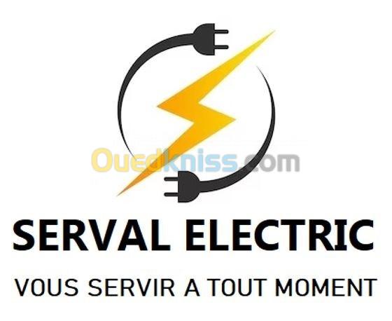 SERVAL ELEVCTRIC. Electricité, études ,groupes électrogènes et prestations de services