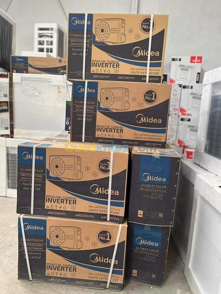 Promotion climatisation midea 9000 / 12000 / 18000/ 24000 chaque une à son prix 