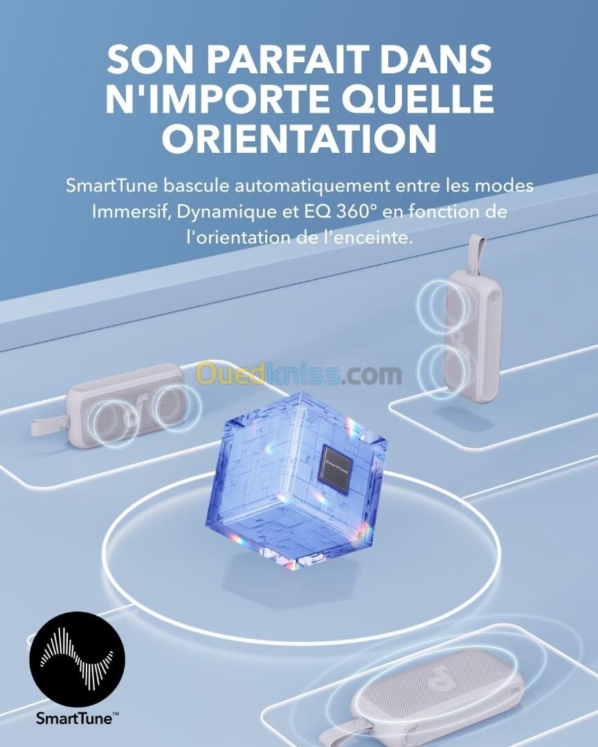 Baffle Soundcore Anker Motion 300 Bluetooth sans Fil BassUp, SmartTune, stéréo 30W, 13H ,IPX7