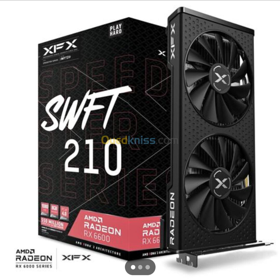 Rx 6600xt 8gb xfx swift 210 