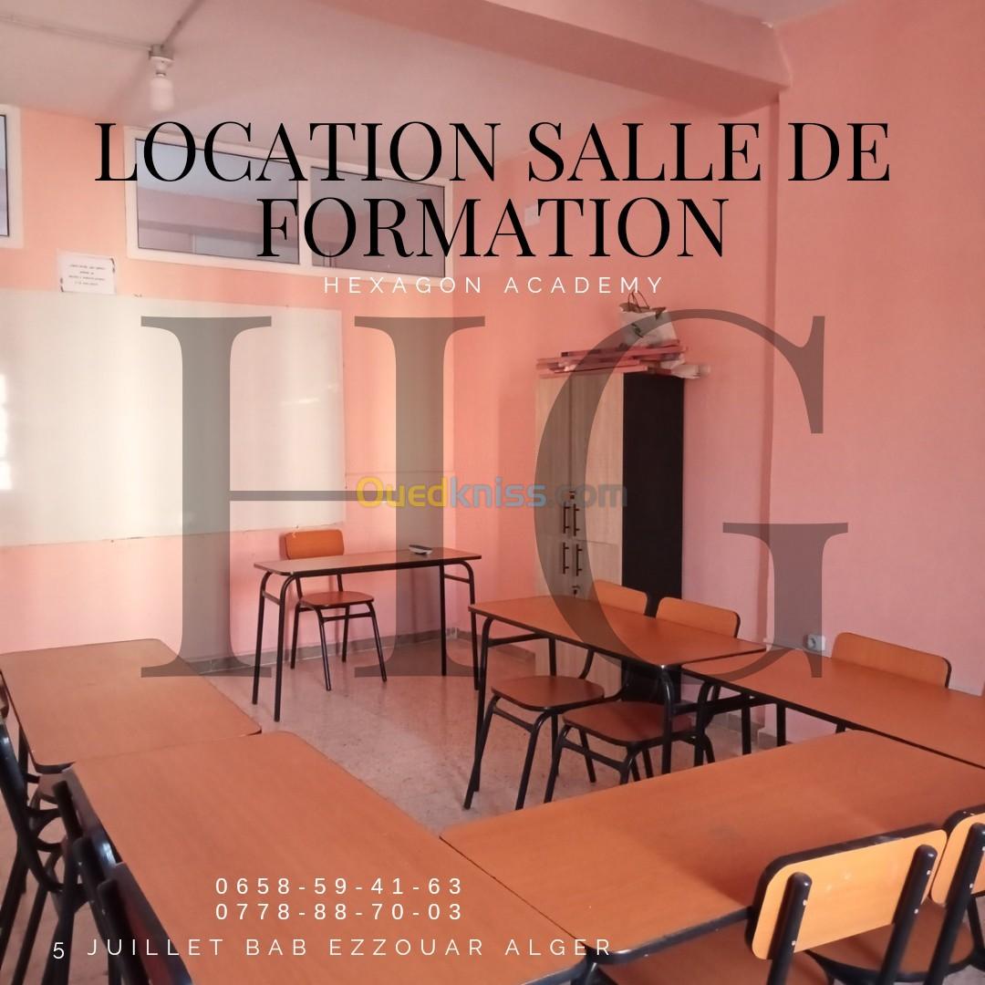 Location salles de formations et conférences/ réunions/ ateliers .. 